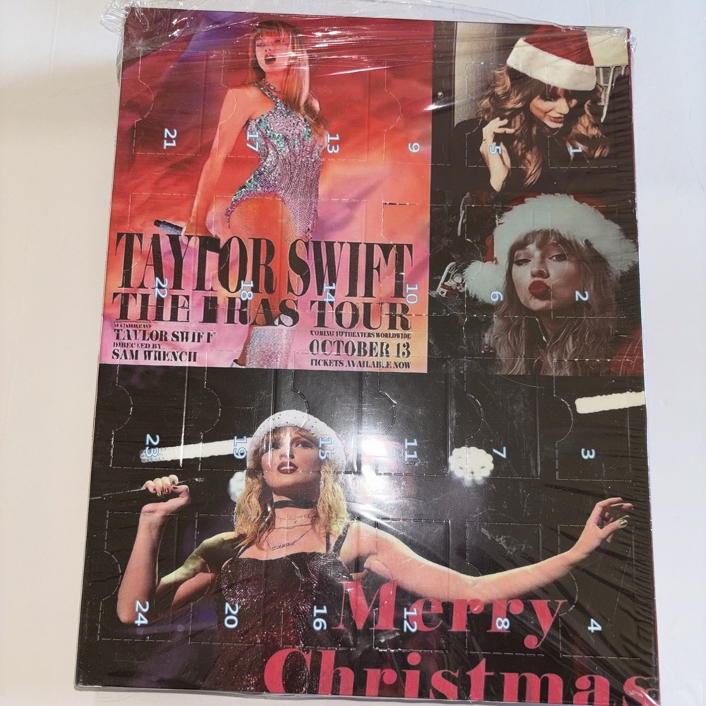 Taylor Swift The Eras Tour Advent Calendar 24 Days Taylor Theme Charm Bracelets